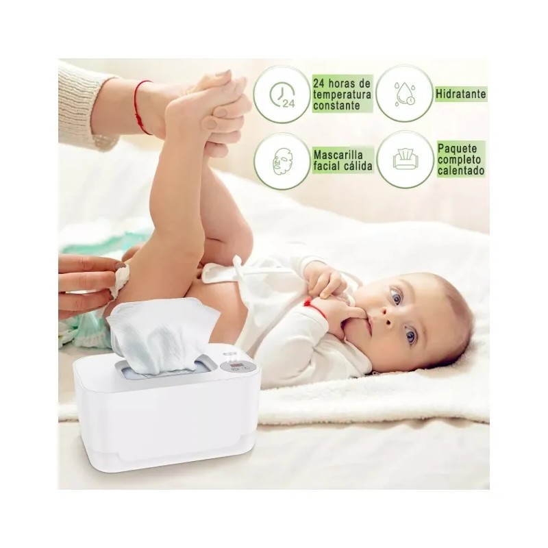 Calentador Portátil De Toallitas Húmedas Usb Para Bebés 10w