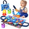 BAHIAKLO Montessori Toys for 1 Year Old Boy Girl Gifts,