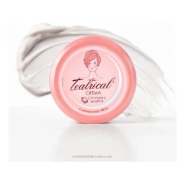 Teatrical Crema Suavizante con Lanolina y Rosas Tarro con 400g. Humectación Profunda.