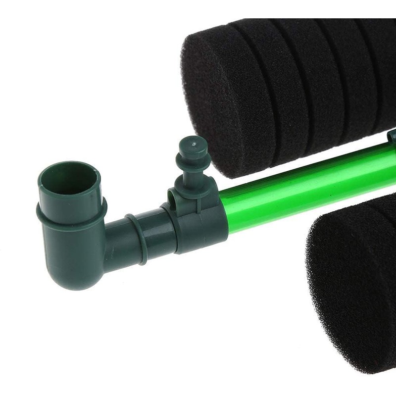 PETSOOO QS200A Aquarium Double Sponge Filter Super Biochemical Filter Sponges