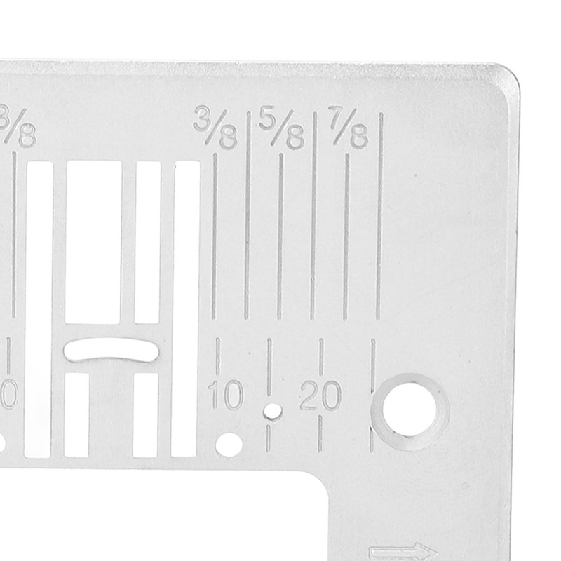 Sewing Machine Needle Plate Q235 Steel Throat Plate Replacement for