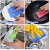 YoleShy 48 Pack Sponges Kitchen Natural Compressed Cellulose Sponges Durable