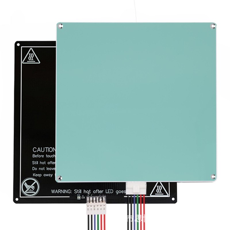 3D Printer Heated Bed 220x220mm 3mm Thick Aluminum Hot Bed