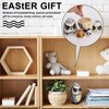 5PCS Owl Nesting Egg Cute Owl Animal Nesting Dolls Wooden