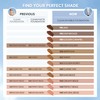 COVERGIRL Clean Invisible Foundation Makeup, Dewy & Glowy Natural Finish,