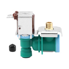 W10238100 W10498992 WPW10238100 Refrigerator Water Inlet Valve,Fit for Whirl-pool Kitchen-Aid Ken-more May-tag Jenn-Air I KEA Refrigerator,Replaces for W11451511 AP6017532 K-77473