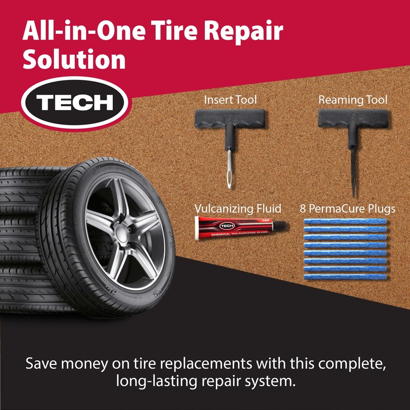 822TOD PermaCure Self-Vulcanizing Tire Repair System