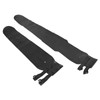 2pcs Bicycle Fenders PP Waterproof Rollable Bike Front Rear Mudguard