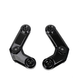 Mokuo Motorcycle Carbon Fiber Head Light Side Panel Turn Signal HolderFit for Honda Grom Msx 125 SF 2013-2016