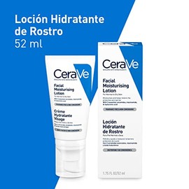 CeraVe Locin Facial PM, Crema Reparadora de Noche con Textura Ultraligera, Frmula con cido Hialurnico y Niacinamida que Restaura la Barrera Cutnea,...