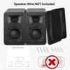 Saiyin Passive Bookshelf Speakers, 2-Way Passive Speakers, 3.5" Woofer &