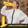 24Pcs Sport Party Favors 12 Pcs Reusable Softball Water Bottle