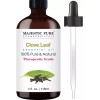 Majestic Pure - Aceite Esencial De Clavo De Grado Terapéutic