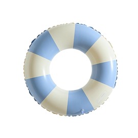 NASSIA Swim Ring for Families, Wide Type, Comfortable Cushion Design, Beach & Pool, PVC Material, Resort Feeling, Pool, Sea, Relax on the Water (Blue, 80)