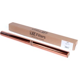 LEE Filters 223 Eighth C.T. Orange Compact Roll - 2ft Wide Polyester Lighting Gel Converts Daylight (6500K) to Tungesten Light (5550K) - Made in the UK