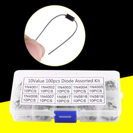 Rectifying Diodes, Electronic Diodes, 1N4001~1N4007 1N5817~1N5819 for Enthusiasts Electronic Professionals