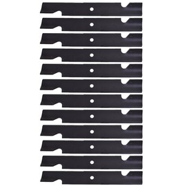 Toro 12PK Genuine OEM Notched 52" Deck Lawn Mower Blades fits 103-2528 105-7781-03 1-633482 1-633485 Z 557 30094 30674 39494