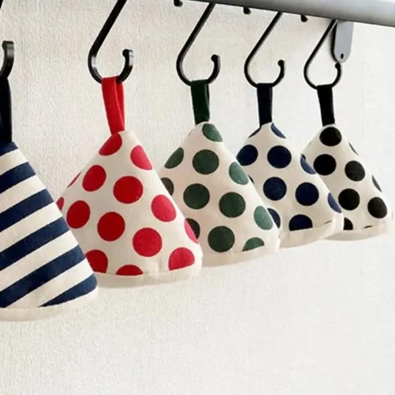 LAKYMIE Pack of 4 Pot Holders Oven Gloves Heat Resistant