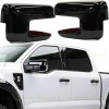 Torox 2021-2024 2025 Ford F150 Mirror COVERS Overlays W/Turn Signal