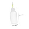 Gatuida 4sets Precision Tip Glue Bottle Plastic Squeeze Bottle Ideal
