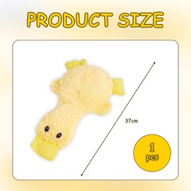 Anti-Stress Duck Dog, Anti-Stress Duck for Dogs, Cute Toy Feet, Sounding Plush Dog Toy, Anti-Stress Toy Dog, Dogs Interactive Toy, Cute Dog Toy