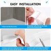Bath & Kitchen Caulk Tape Sealant Strip, PVC Self-Adhesive Tub