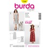 Burda B7100 Dress Sewing Pattern 19 x 13 cm