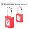 38mm Lockout Lock,Insulation Safety Engineering Loto Padlock for Machinery Manufacturing