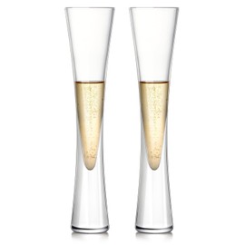 NUTRIUPS Champagne Flutes Glasses, Hand Blown Clear Crystal Glass Champagne Glasses, For Wedding, Housewarming, Toasting, Parties or any Occasions