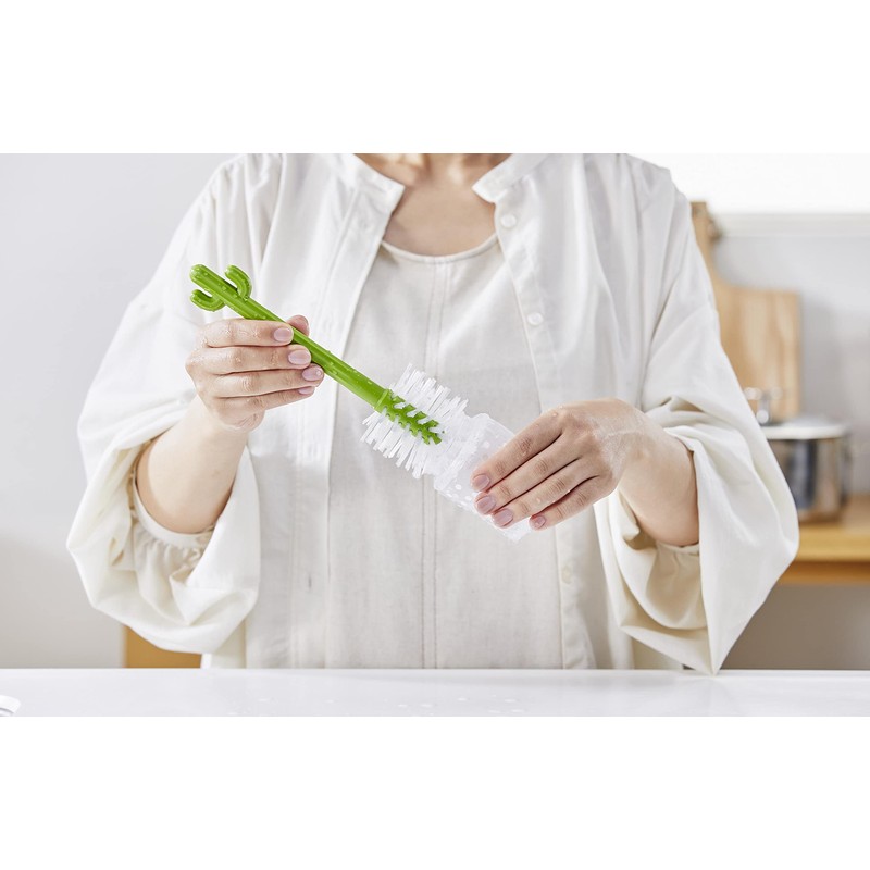 Takara Tomy Boon Brush Cactus CACTI White Bottle Rack Accessory