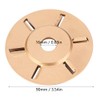 6T Golden Wood Carving Disc Engraving Blade Woodworking Milling Cutter