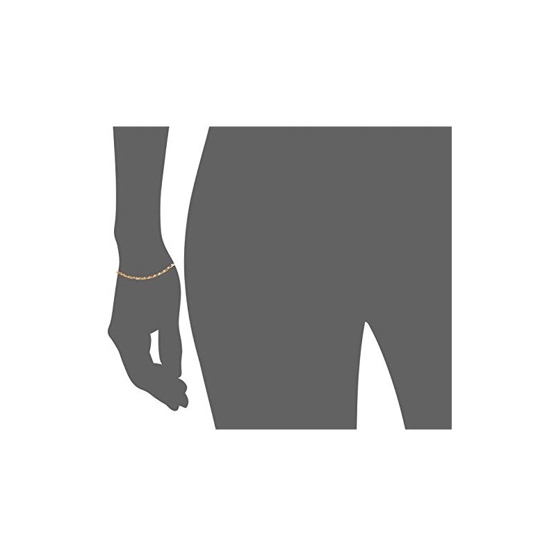 VA VENDOME AOYAMA SV925 GS_B0092LSSI Chain Bracelet, Yellow Gold