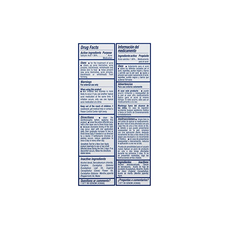 ASEPXIA Acne Astringent Lotion 1.86% Salicylic Acid for Pimples Blackheads