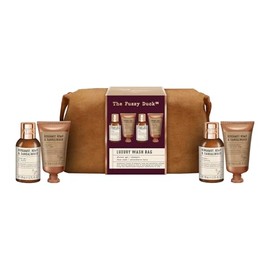 Baylis & Harding The Fuzzy Duck Bergamot, Hemp & Sandalwood Men's Luxury Toiletry Bag Gift Set For Men - Vegan Friendly
