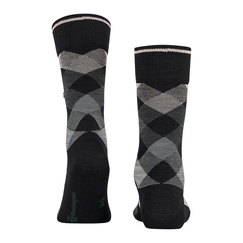 Burlington Men's Socks, Black (Black 3003)