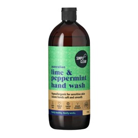 Simply Clean Lime & Peppermint Hand Soap, 1L