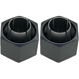 1/2" Router Collet 12.7mm replace For Dewalt 326286-04 DW6212 DW616 DW618, Craftsman router Hitachi 323-293, Boschh 2610906283 (2 Pck)
