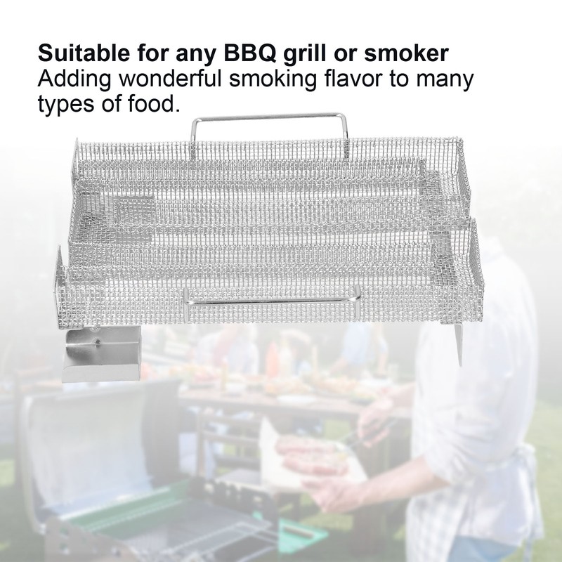 High M Shaped Cold Smoke Generator Barbecue Net BBQ Smoker
