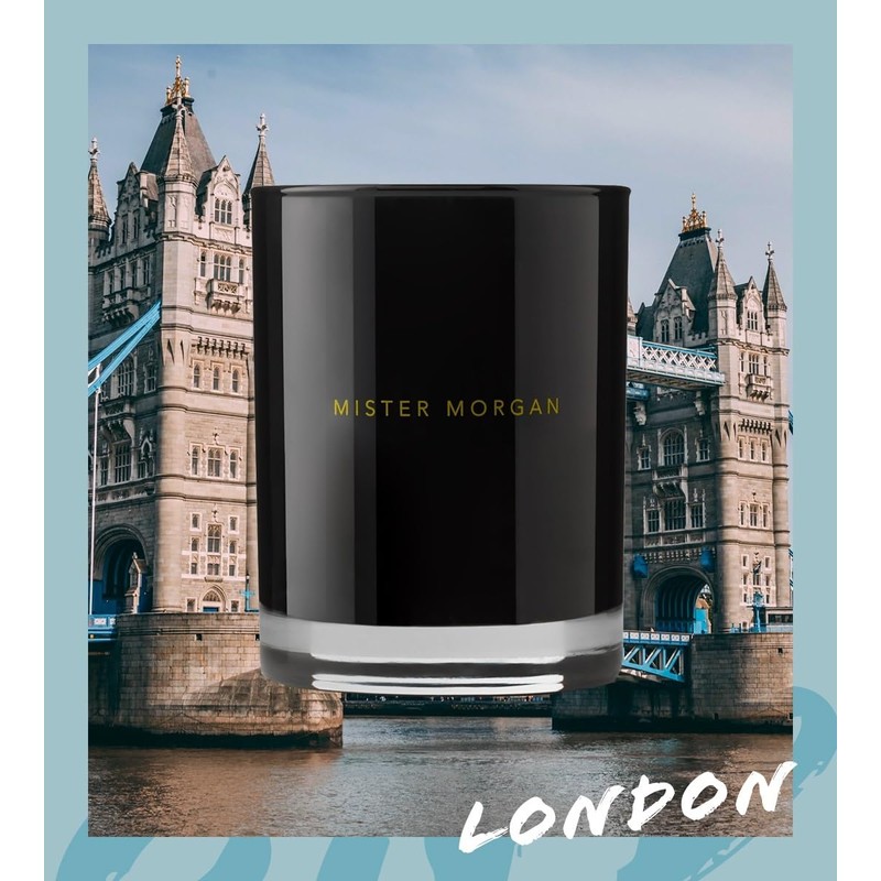 Mister Morgan London English Rose Candle, 11 Ounces