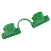 50Pcs Greenhouse Clamp PE Plastic 2 Head Plant Film Clamp