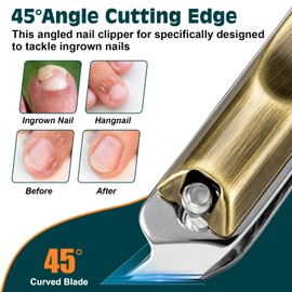 Nail Clippers Set Fingernail Toenail Clipper Trimmer Kit