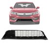 New Front Bumper Grille Textured Without Collision Warning For 2016-2017