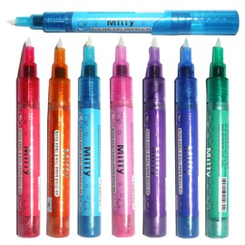 Dong-A Shiny Beauty Colors- Miffy Pen Or Instax Mini Film Polaroid Photo Nail Art(For 7 Colors (Pack Of 7 Color)