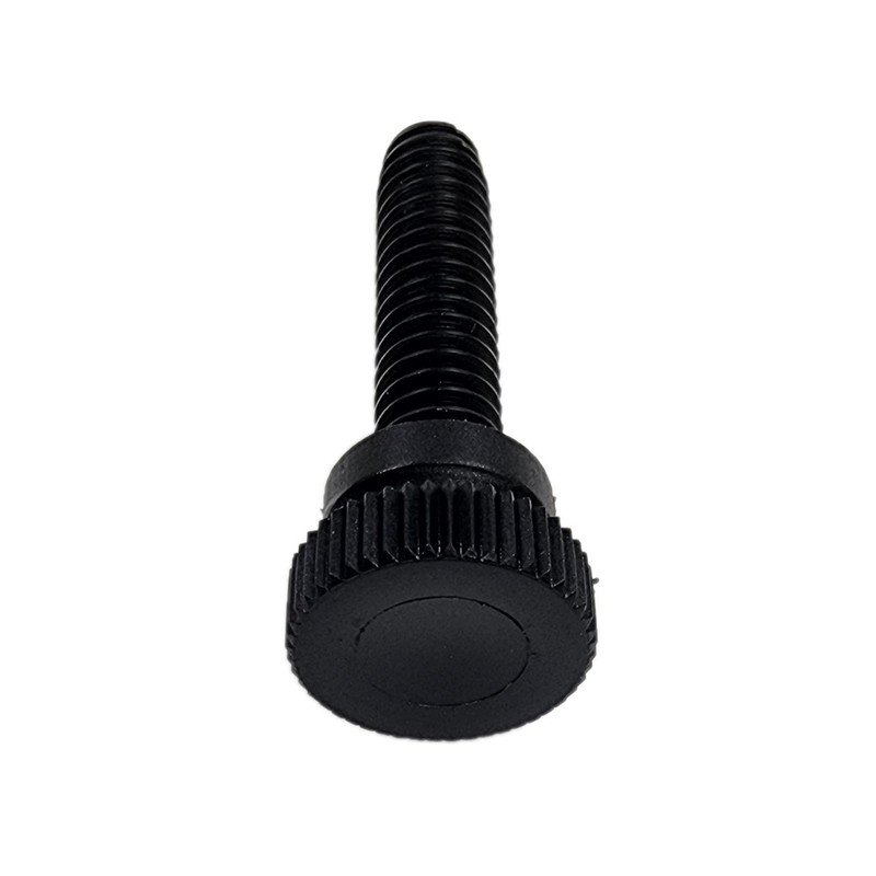 Nylon Thumb Screws, 1/4"-20 Thread (2, Black, 1")
