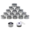 Giftop 15 PCS Small Loose Display Box Gemstone Holder Case
