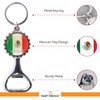 Llavero abrebotellas de 3 piezas con tapa de cerveza de