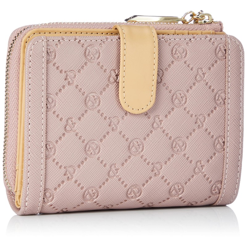L Shape Zipper Bifold Wallet