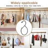 Vigorwise 4Pcs Hat Hanger & Belt Hanger with Safety Clip