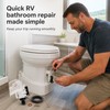 RV Toilet Water Valve Replacement Kit for Aqua Magic V