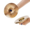 Unbranded/Generic 1 Pair 15cm/5.9inch Copper Finger Cymbals Kids Hand Cymbals